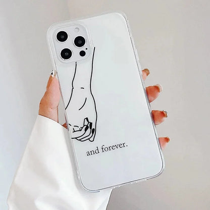 Girls Bff Best Friends Forever Always iPhone Case